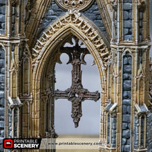Load image into Gallery viewer, Gallows Gate - Darkness &amp; Desolation - Printable Scenery - SystemHEX Terrain D&amp;D DnD