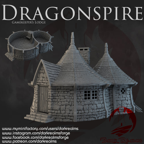 Gamekeepers Lodge - Dragonspire - Dark Realms Terrain Wargaming D&D DnD
