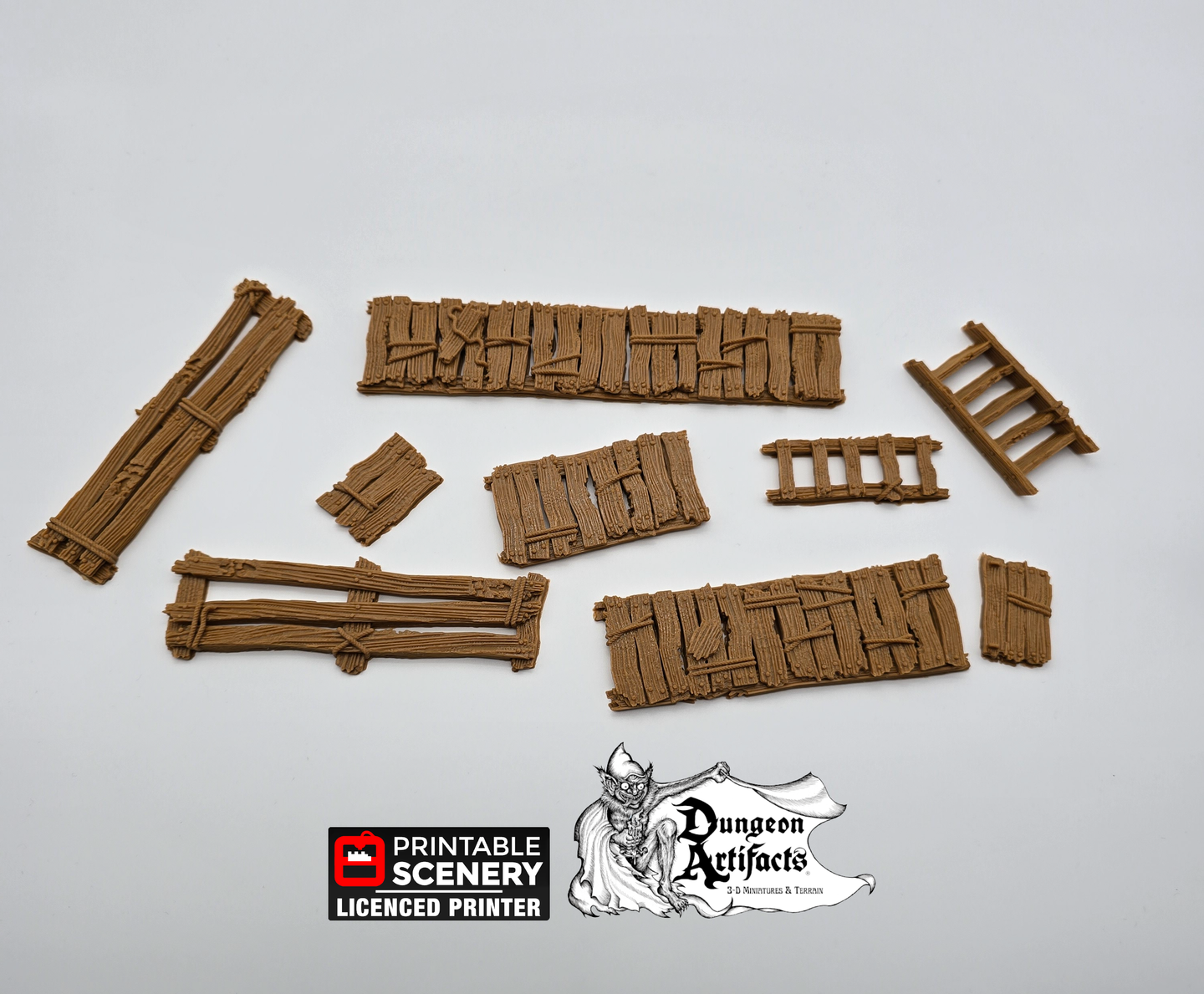 Gangways Stairs and Ladders - Shadowfey Wilds 15mm 28mm 32mm Wargaming Terrain D&D, DnD