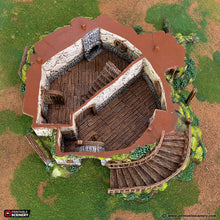 Load image into Gallery viewer, Gardeners Guildhall W/ Treehouse - Rise of the Halflings - Printable Scenery - Terrain, Wargaming, D&amp;D, DnD