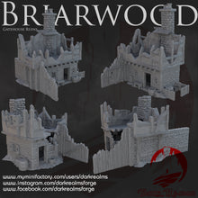 Load image into Gallery viewer, Gatehouse Ruins - Briarwood - Dark Realms Terrain Wargaming D&amp;D DnD
