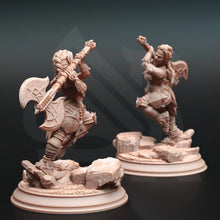 Load image into Gallery viewer, Gatha Duergar Battlerager Barbarian - Adventure Continues - DM Stash - Wargaming D&amp;D DnD, 28mm, 32mm, 40mm, 54mm, 75mm, 100mm, 125mm
