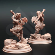 Load image into Gallery viewer, Gatha Duergar Battlerager Barbarian - Adventure Continues - DM Stash - Wargaming D&amp;D DnD, 28mm, 32mm, 40mm, 54mm, 75mm, 100mm, 125mm