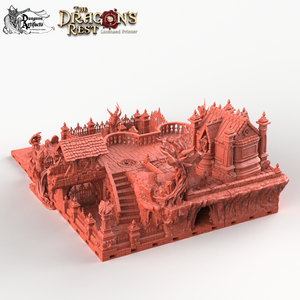Ghoulberg Cemetery - The Dragon's Rest - Terrain Wargaming D&D DnD 10mm 15mm 20mm 25mm 28mm 32mm