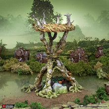 Load image into Gallery viewer, Gloamwood Tower - The Gloaming Swamps - Printable Scenery Terrain Wargaming D&amp;D DnD 10mm 15mm 20mm 25mm 28mm 32mm 40mm 54mm