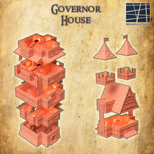 Load image into Gallery viewer, Governor House - Miniatureland Terrain Wargaming D&amp;D DnD
