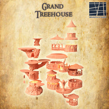Load image into Gallery viewer, Grand Treehouse - Miniatureland Terrain Wargaming D&amp;D DnD