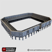 Load image into Gallery viewer, Grudge Arena  - Dwarves, Elves and Demons - Printable Scenery Terrain Wargaming D&amp;D DnD