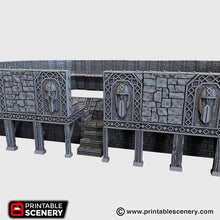 Load image into Gallery viewer, Grudge Arena  - Dwarves, Elves and Demons - Printable Scenery Terrain Wargaming D&amp;D DnD