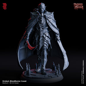 Drokul, Bloodborne Count - Dungeons and Terrors - Flesh of the Gods - Wargaming D&D DnD