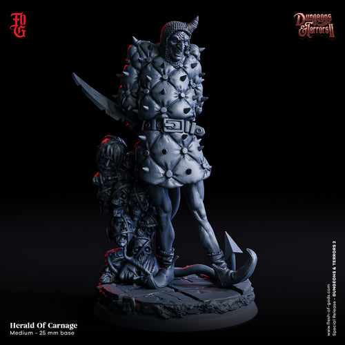 Herald Of Carnage - Dungeons and Terrors - Flesh of the Gods - Wargaming D&D DnD