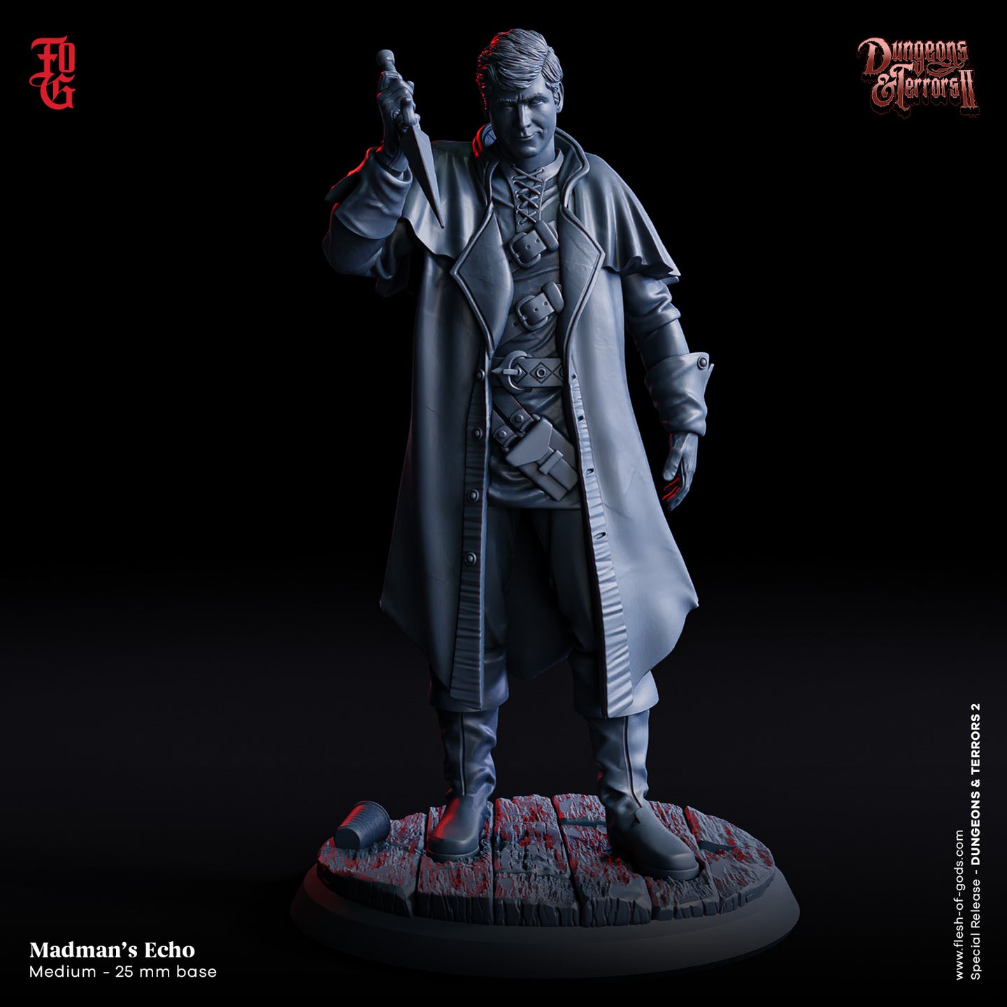 Madman's Echo - Dungeons and Terrors - Flesh of the Gods - Wargaming D&D DnD