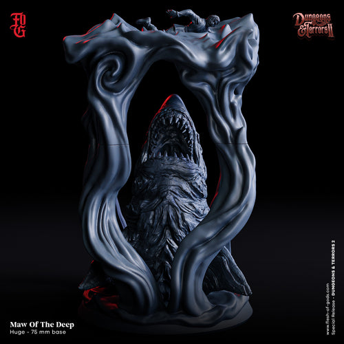 Maw of the Deep - Dungeons and Terrors - Flesh of the Gods - Wargaming D&D DnD