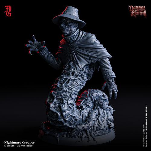 Nightmare Creeper - Dungeons and Terrors - Flesh of the Gods - Wargaming D&D DnD