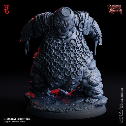 Gluttony Feastfiend - Dungeons and Terrors - Flesh of the Gods - Wargaming D&D DnD