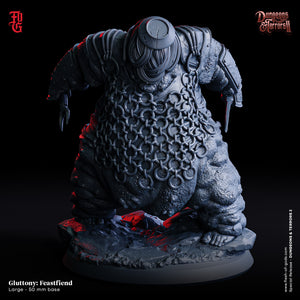 Gluttony Feastfiend - Dungeons and Terrors - Flesh of the Gods - Wargaming D&D DnD