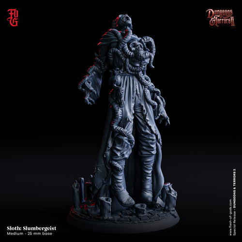 Sloth Slumbergeist - Dungeons and Terrors - Flesh of the Gods - Wargaming D&D DnD