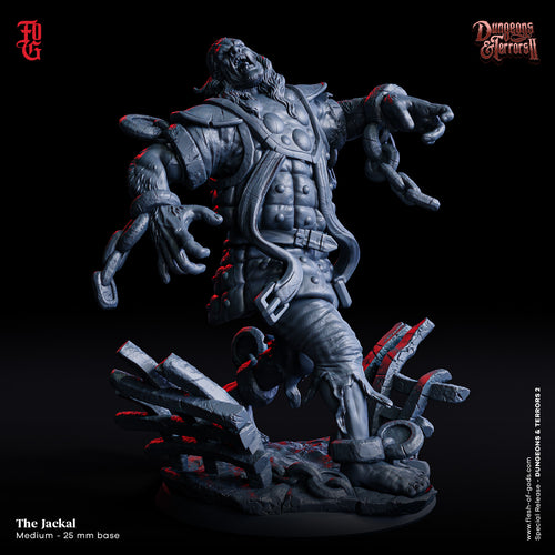 The Jackal - Dungeons and Terrors - Flesh of the Gods - Wargaming D&D DnD