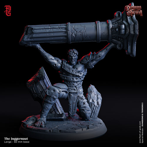 The Juggernaut - Dungeons and Terrors - Flesh of the Gods - Wargaming D&D DnD