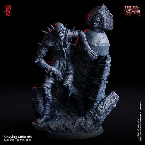 Undying Monarch - Dungeons and Terrors - Flesh of the Gods - Wargaming D&D DnD