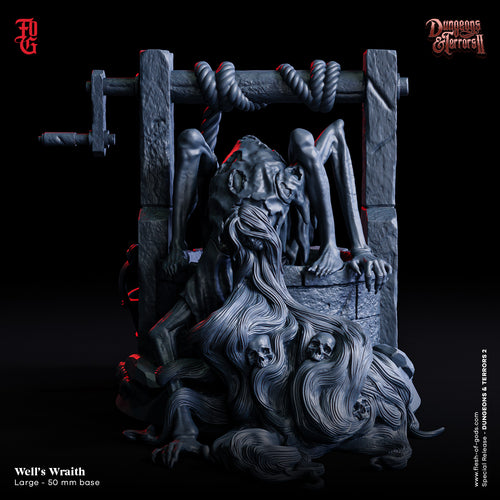 Well's Wraith - Dungeons and Terrors - Flesh of the Gods - Wargaming D&D DnD