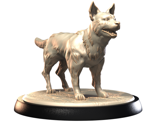 Heeler - Dogs Vol 1 - 3D IP Studios - Terrain Wargaming D&D DnD 28mm 32mm 40mm 54mm 75mm 100mm 125mm