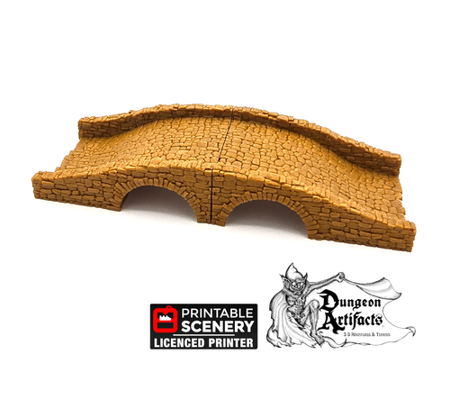Hagglethorn Bridge - Hagglethorn Hollow Printable Scenery 15mm 20mm 28mm 32mm 40mm Terrain D&D DnD