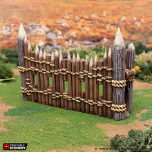 Load image into Gallery viewer, Halfling Defences - Rise of the Halflings - Printable Scenery - Terrain, Wargaming, D&amp;D, DnD