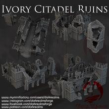 Load image into Gallery viewer, Hall Ruins - Ivory Citadel - Dark Realms Terrain Wargaming D&amp;D DnD
