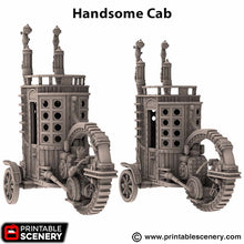 Load image into Gallery viewer, Handsome Cab - Rise of the Halflings - Printable Scenery - Terrain, Wargaming, D&amp;D, DnD 28mm 32mm 40mm 54mm