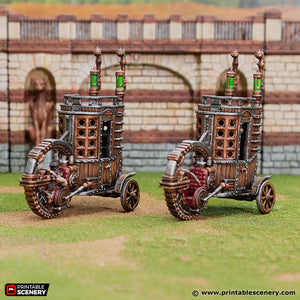 Handsome Cab - Rise of the Halflings - Printable Scenery - Terrain, Wargaming, D&D, DnD 28mm 32mm 40mm 54mm
