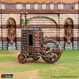 Handsome Cab - Rise of the Halflings - Printable Scenery - Terrain, Wargaming, D&D, DnD 28mm 32mm 40mm 54mm
