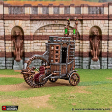 Load image into Gallery viewer, Handsome Cab - Rise of the Halflings - Printable Scenery - Terrain, Wargaming, D&amp;D, DnD 28mm 32mm 40mm 54mm