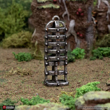 Load image into Gallery viewer, Hanging Cages - The Gloaming Swamps - Printable Scenery Terrain Wargaming D&amp;D DnD 15mm 20mm 28mm 32mm 40mm 54mm