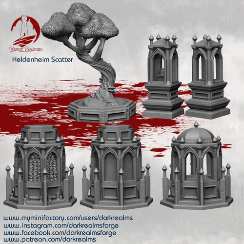 Heldenheim Scatter - Heldenheim - Dark Realms Terrain Wargaming D&D DnD