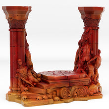 Load image into Gallery viewer, Hell Portal With Its Pentacle Effect - Print Your Monsters - Wargaming D&amp;D DnD