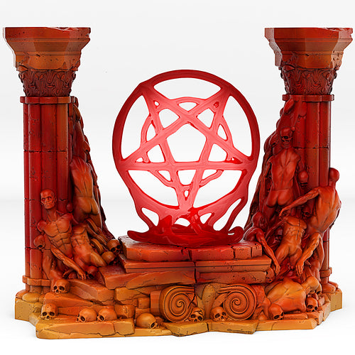 Hell Portal With Its Pentacle Effect - Print Your Monsters - Wargaming D&D DnD