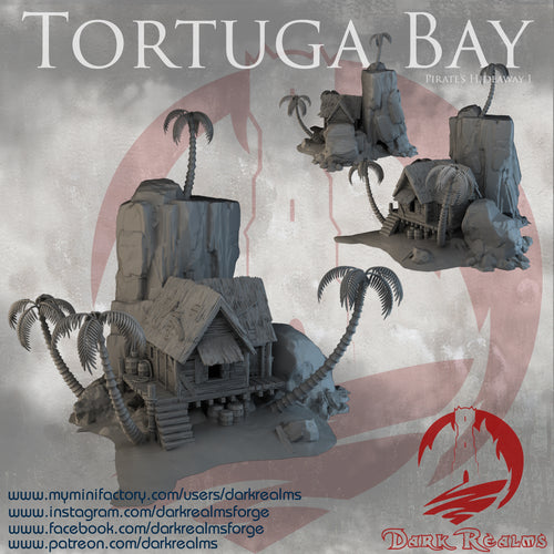Hideaway 1 - Tortuga Bay  - Dark Realms Terrain Wargaming D&D DnD