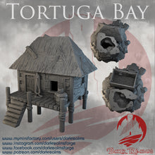 Load image into Gallery viewer, Hideaway 3 - Tortuga Bay  - Dark Realms Terrain Wargaming D&amp;D DnD