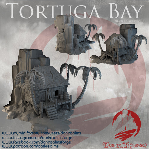 Hideaway 3 - Tortuga Bay  - Dark Realms Terrain Wargaming D&D DnD
