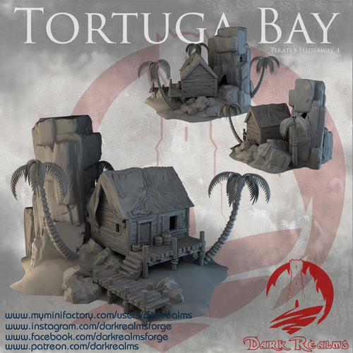 Hideaway 4 - Tortuga Bay  - Dark Realms Terrain Wargaming D&D DnD