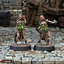 Load image into Gallery viewer, Honest Mirtha Flagellant Sister - Cities of Ramshackle and Ruin - Printable Scenery - Terrain, Wargaming, D&amp;D, DnD 28mm 32mm 40mm 54mm