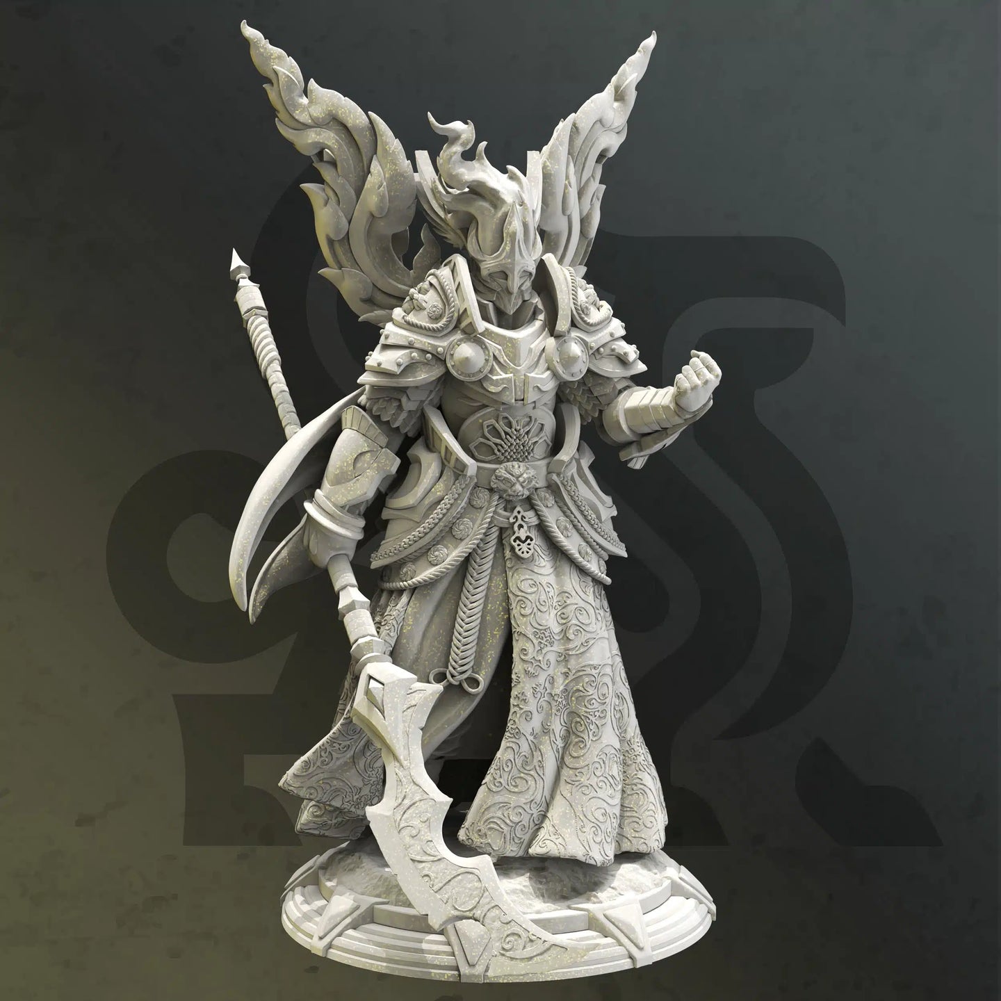 Horauthin Harbinger of War and Peace - Divine Awakening - DM Stash - Wargaming D&D DnD, 28mm, 32mm, 40mm, 54mm, 75mm, 100mm, 125mm