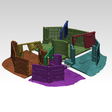 Load image into Gallery viewer, Field Hospital - A Distant Outpost - Multiverse - Terrain Wargaming D&amp;D DnD