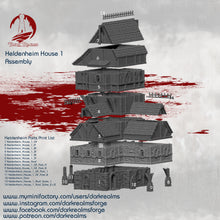 Load image into Gallery viewer, House 1 - Heldenheim - Dark Realms Terrain Wargaming D&amp;D DnD