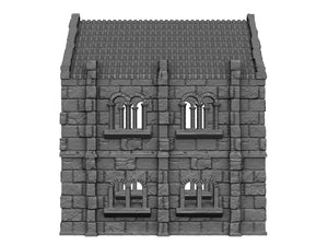 Stone City House 2 - Arkenfel - Dark Realms Terrain Wargaming D&D DnD