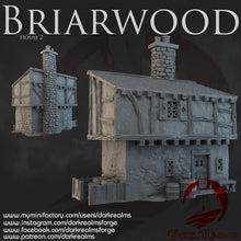 Load image into Gallery viewer, House 2 - Briarwood - Dark Realms Terrain Wargaming D&amp;D DnD