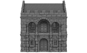 Stone City House 1 - Arkenfel - Dark Realms Terrain Wargaming D&D DnD