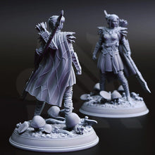 Load image into Gallery viewer, Drow Soldiers - Adventure Continues - DM Stash - Wargaming D&amp;D DnD, 28mm, 32mm, 40mm, 54mm, 75mm, 100mm, 125mm