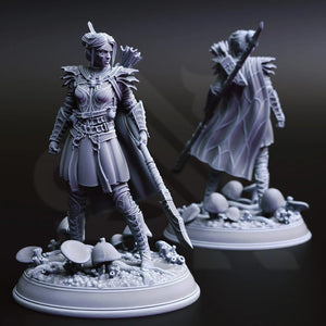 Drow Soldiers - Adventure Continues - DM Stash - Wargaming D&D DnD, 28mm, 32mm, 40mm, 54mm, 75mm, 100mm, 125mm